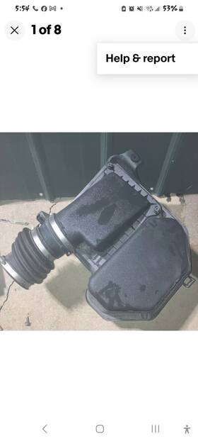 25733863 Cadillac 2000-2005 Deville Oldsmobile Air Intake Cleaner Box Assembly