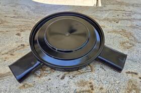 6485887 Chevrolet 1970 1972 Oem Corvette Dual Snorkel Enclosed Air Cleaner Pn