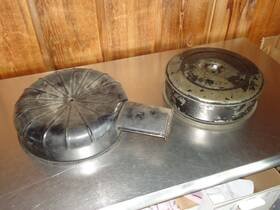 Che55 Chevrolet Factory 1955 Chevy 4-barrel Carburetor Carb Air Cleaner Lid Top Insert