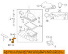 Cy0120201a Mazda Oem Air Cleaner Bracket