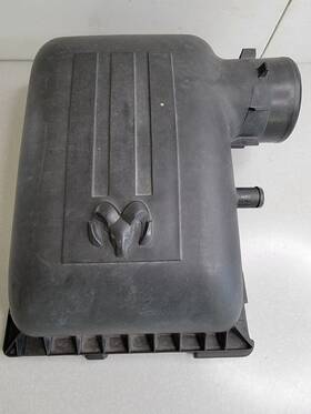 384222 Dodge 5.7 Hemi Air Cleaner Lid With Port Black Plastic Oem Part