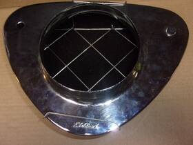 Sp7278 Edelbrock Vintage Super Flow Low Profile Triangle Air Cleaner