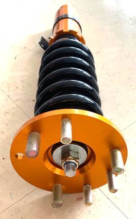 Cosob1-21 Emusa Hda08 Openbox Final Sale 1xfront Coilover Suspension Kit Gold For 08-12 Honda Accord