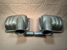 211944 Ferrari F430 Carbon Fiber Air Box Intake Covers Oem