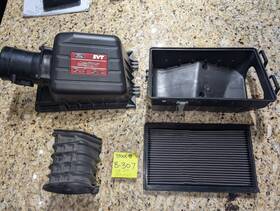 1l3v-9600-ba Ford 1999-2004 Svt F-150 Lightning 5.4 S/c Air Box Intake With K&n Filter Lid 99-04 1l3v-9600-ba Ford 1999-2004 Svt F-150 Lightning 5.4 S/c Air Box Intake With K&n Filter Lid 99-04