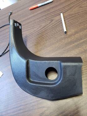 Bm51-a02349 Ford 12-17 Focus Left Kick Trim Panel Cover Oem