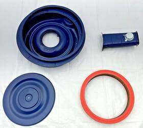 D1zz-9600-c Ford 1971 1972 1973 Mustang Boss 351 Ram Air Cleaner Snorkel Lid Base Filter