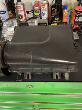 E6sz9600b Ford 86-93 Mustang 5.0l V8 Air Intake Cleaner Tube Box No Maf