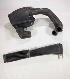E6ue-9643-ab Ford 1986 86 F-150 5.0l Efi Engine Air Filter Box Intake Assembly Duck Hose Oem