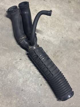 F4te-9b647 Ford 1995 1996 F150 Air Intake Tube Hose V8 F250 Oem 5.0 Mass Dual Duct Read