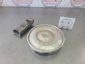 319.fd8475 Ford Truck 1975 F100 5.0l 4-barrel Aluminum Air Cleaner Assembly - Oem
