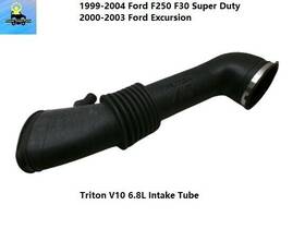 Yc3u-12a690-ab Ford Yc3x9r504ba 99 To 04 F250 F350 V10 Triton Air Cleaner Box Intake Tube Hose