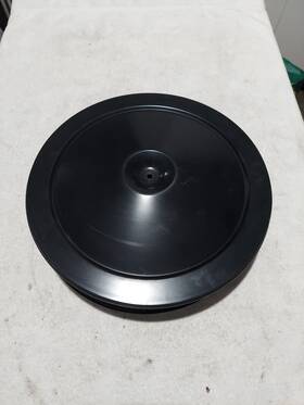 2195b-blk Gearhead 2195t-blk 2118bk 14 Inch X 5 Black Steel Air Cleaner Kit Washable Filter Recessed Base And Stud