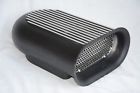 Gh8802black Gearhead Enterprises Black Aluminum Hilborn Finned Hood Scoop Air Cleaner