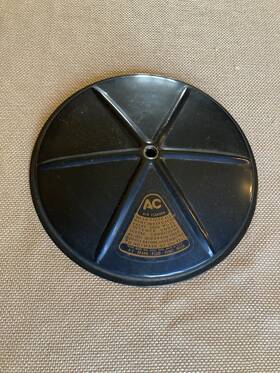 Gm 1937 216 235 Vintage Chevrolet Gmc Pancake Air Cleaner Lid 228 270 302 Rat Hot Rod Gm 1937 216 235 Vintage Chevrolet Gmc Pancake Air Cleaner Lid 228 270 302 Rat Hot Rod
