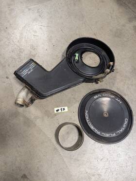 Gm 25095612 1980s Cadillac Ht 4100 V8 Air Filter Cleaner Breather Housing Assembly 1985-87