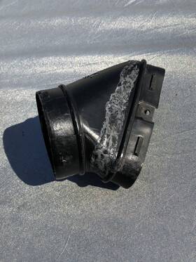 491867 Gm 1973 1974 Pontiac Gto Air Cleaner Snorkel Adapter Duct 73 74 Original Oem