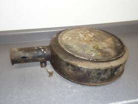 Acb1957 Gm Factory 2-barrel Oil Bath Air Cleaner Assembly 1957 Buick V-8