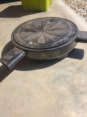 987893 Gm Chevrolet 1958 Chevy Impala 348 3x2 Tri Power Factory Original Air Cleaner