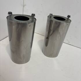 Harley-davidson 7810734 Harley-davidson Softail Fatboy 2000-2006 Lower Front Fork Guards 45963-97 Oem