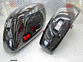 7811424 Honda 1999 Valkyrie Gl1500ct Tour Oem - Saddlebags Left And Right Set 7811424 Honda 1999 Valkyrie Gl1500ct Tour Oem - Saddlebags Left And Right Set
