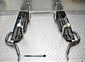 7811438 Honda 1999 Valkyrie Gl1500ct Tour Oem - Saddle Bag Mount Brackets L&r