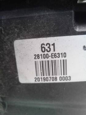 319-10125 Hyundai Air Cleaner 2.0l Vin 2 8th Digit Plug In Hybrid Fits 18-19 Sonata 526725 319-10125 Hyundai Air Cleaner 2.0l Vin 2 8th Digit Plug In Hybrid Fits 18-19 Sonata 526725