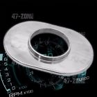 Hz-6020b-pol Cfr Performance Aluminum Oval Air Cleaner Base Smooth Polished