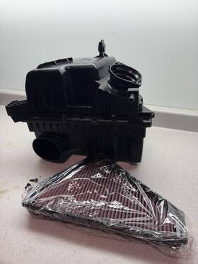 65453 Jaguar 2016 F-type Right Air Intake Cleaner Filter Box 51k New K&n
