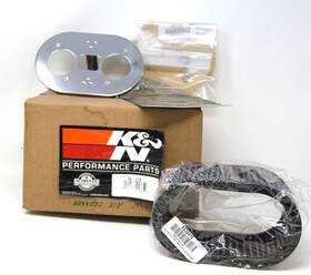 56-1170 K&n Filters Racing Custom Air Cleaner Usa Made Free Shipping Incomplete