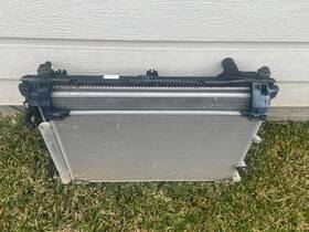 675-10125 Lexus Is200t Is300 Is250 Is350 Gs350 Radiator And Condenser Genuine Oem 2014-2020