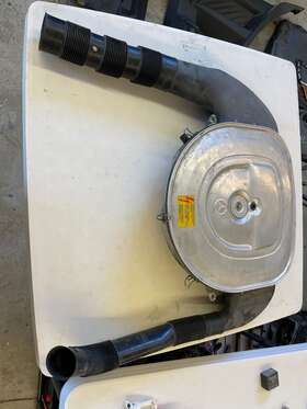 Mercedes-benz 01 309 468 02 Oem Double Air Intake Breather Housing W126 560sel 560sec
