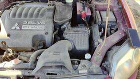 Mitsubishi 1500a325 04-09 Galant Complete Air Intake Cleaner Filter Box Housing With Tube 3.8l