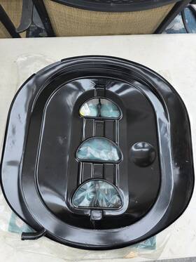 3418717 Mopar Six Pack Air Cleaner Base Plate Cuda Gtx Challenger Charger