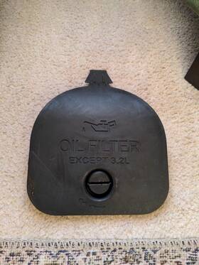 68260961aa Mopar Genuine 2014-2018 Jeep Cherokee Front Oil Filter Access Door