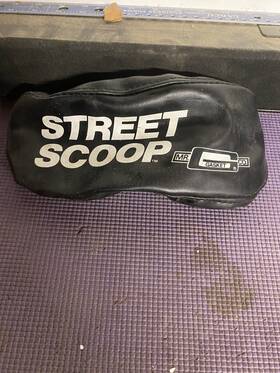 97004119 Mr Gasket Vintage Mr. Street Scoop Vinyl Cover 4bl Carb Blower Gasser Hot Rod