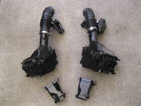 Ev10e-ev10f Nissan 2007-2021 370z G25 G37 Q40 Oem Left And Right Airbox Intake Set Ev10e Ev10f