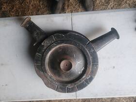 383-4bbl Plymouth Dodge Chrysler 2863307 Mopar Used 1968 B-c Body Dual Snorkel Air Cleaner Base And Lid