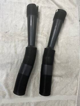 929-110-272-04 Porsche 928 84-91 Intake Tube To Air Filter Housing Pair Oem 92811027204