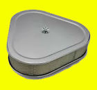 R 7148box Chrome Triangle Air Cleaner Kit Breather Filter Hot Fit Ford