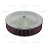 Sp4301 Tsp Muscle Car Style Chrome Steel Air Cleaner Kit With