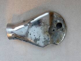 1556953 Studebaker Avanti 1963 - 1964 R2 Chrome Carburetor Bonnet Supercharged