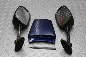 7810636 Suzuki 2004 Sv1000s Left/right Mirrors With Rear Center Fairing