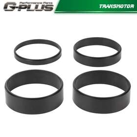 Trans0720-315 Transmotor2013 Fit For Edelbrock Holley Riser 1/2 Inch 1 1-1/2 Kit 4pcs Air Cleaner Spacer Plastic