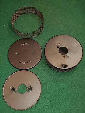 372-120 Vokes Original Air Filter Housings For Mg Mga 1500 1600 1622 Coupe Refurbished
