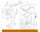 W505427s307 Ford Oem Mustang Air Cleaner Tray Bolt