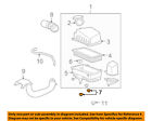 Ys4z9p686aa Ford Oem Focus Air Cleaner Ys4z9p686aa Ford Oem Focus Air Cleaner