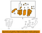 Zzc513320a Mazda Oem Tribute Air Cleaner Box Housing