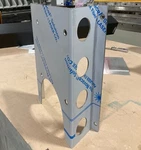 Peterbilt 359 Ss Air Cleaner Mounting Bracket Right Side. Fixed Price $225.00.