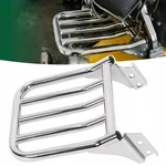 For Harley Fatboy Heritage Softail Dyna 84-UP Chrome Rear Backrest Luggage Rack. Fixed Price $32.00.